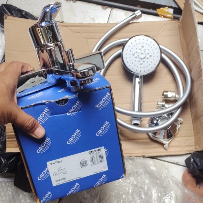 GROHE PAKET HEMAT BAUEDGE 3282000 WITH HAND SHOWER GROHE