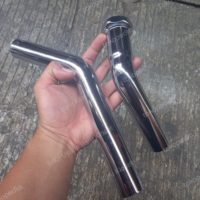 Pipa Push Valve Jongkok | Flush Valve Kloset Jongkok (Bekas Original)