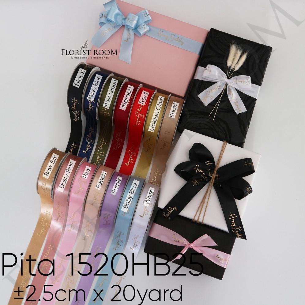 

CUCI GUDANG PITA 1520HB25 2.5CM X 20YARD - PITA HAPPY BIRTHDAY
