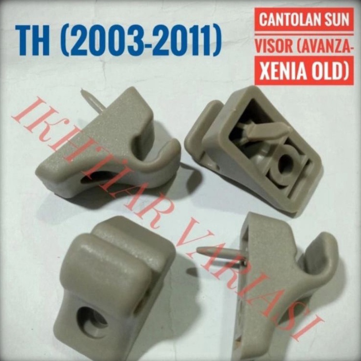 ` Cantolan sun visor Avanza Xenia kancing sun visor Avanza Xenia 2004 2011 pengait sun visor Avanza 