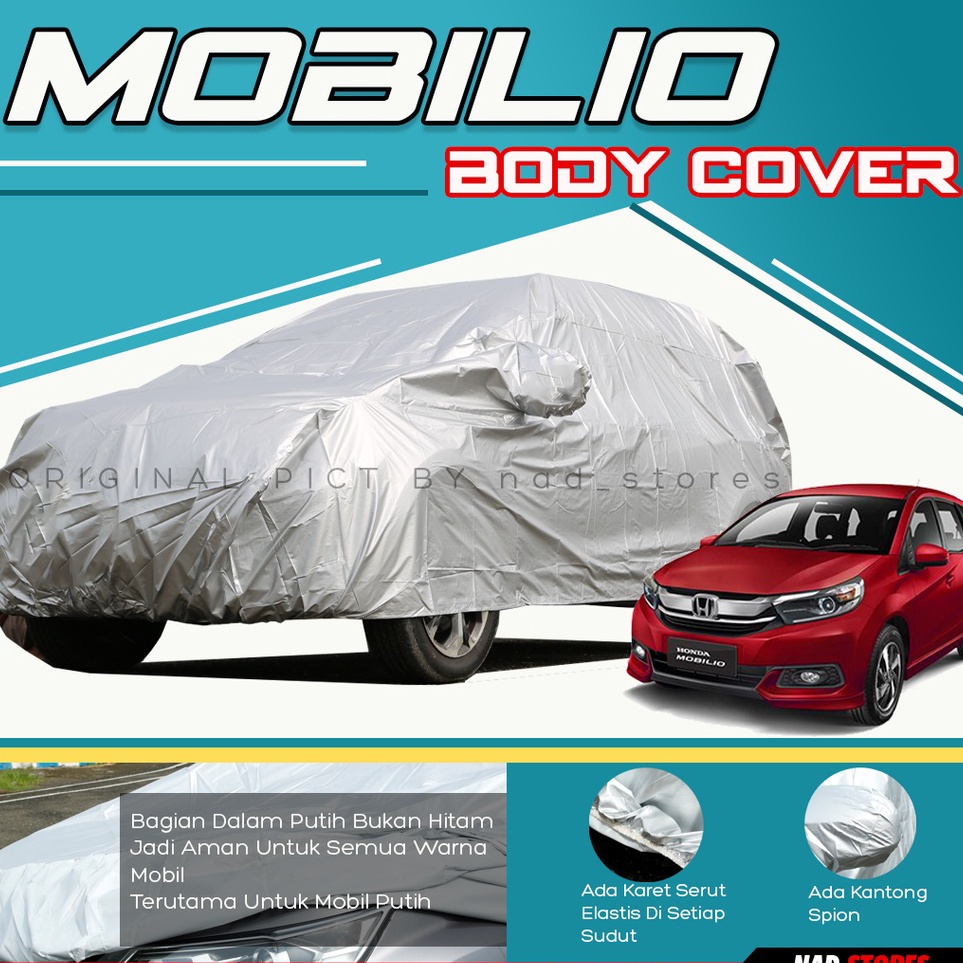 ➦ Sarung Mobil mobilio Body Cover mobilio / Sarung Mobil honda Mobilio mantel ❋ ✌