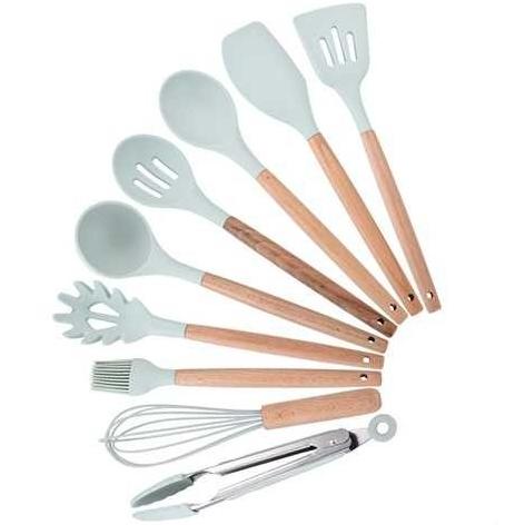 Peralatan Dapur 1 Set Alat Masak Set Spatula Set Sutil Silikon Set