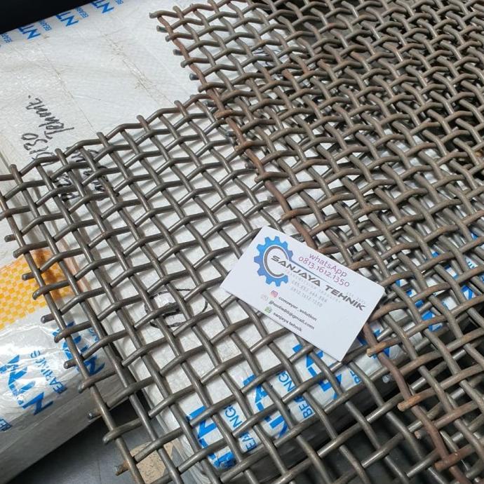 Screen Stone Crusher Kawat Wire Mesh High Carbon Steel