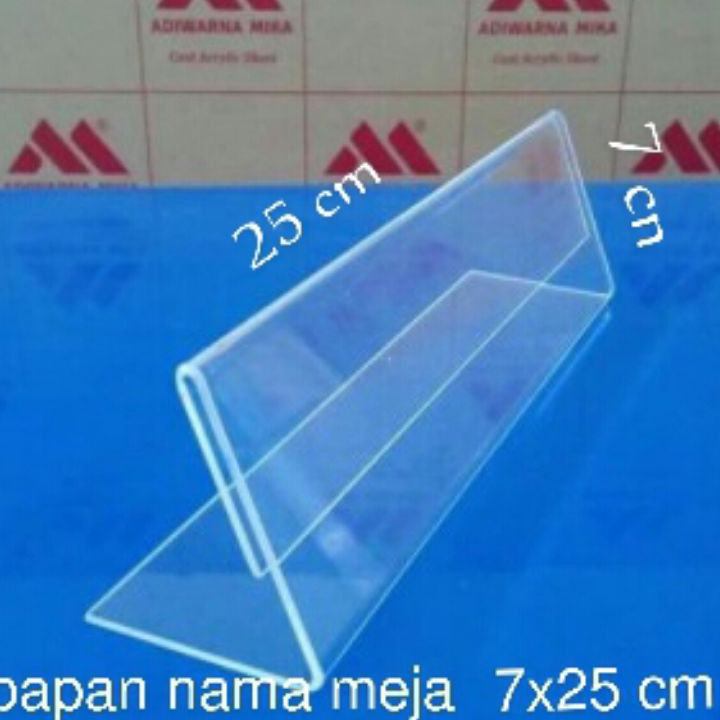 

➝Terlaku.➽ papan nama meja 7x25 cm W77 ➨