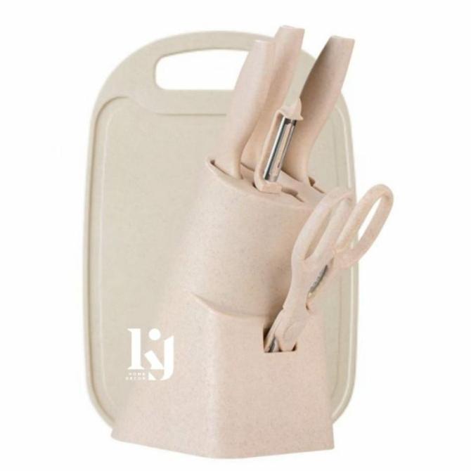 Set Pisau Keramik Tabung Set Pisau Pisau Dapur Alat Masak