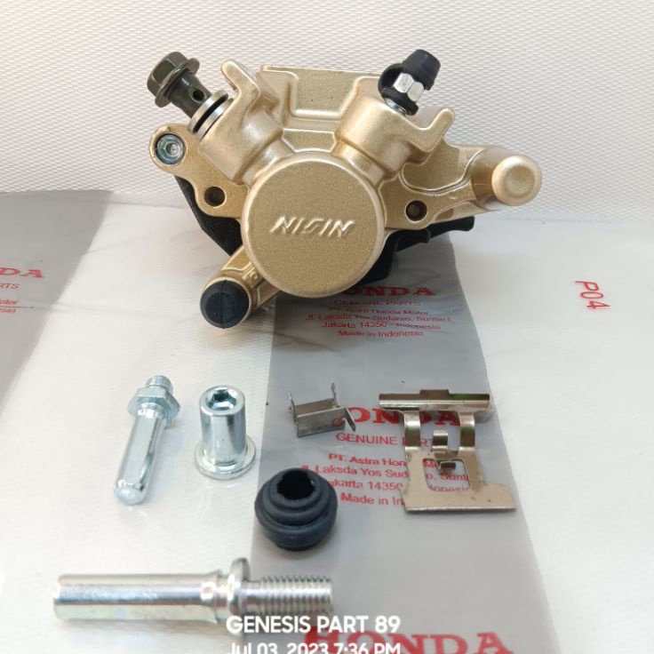 ❉LtL KALIPER PALA BABI BELAKANG SUPRA X 125/BLADE FI NISSIN ❋ (Model Baru)