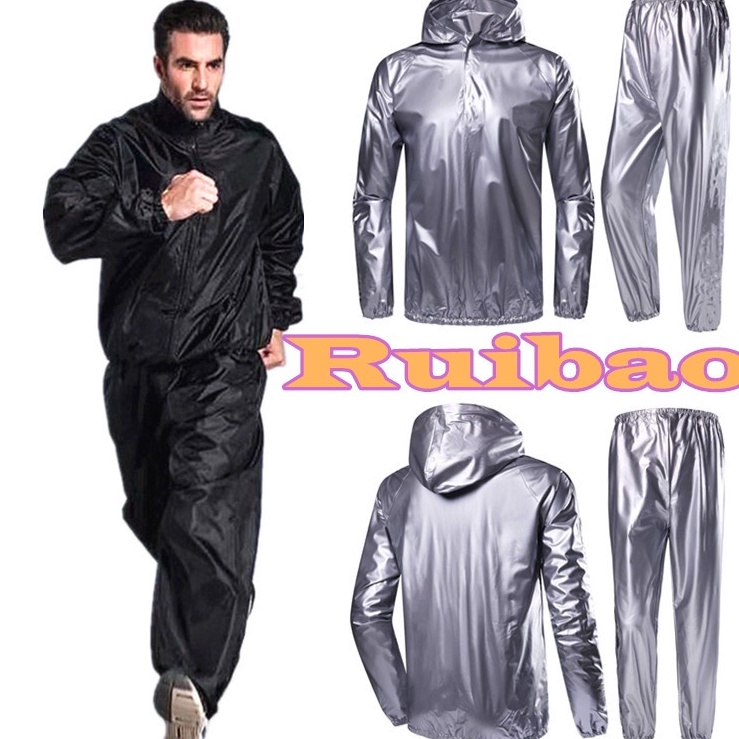 Siap Kirim Jas Hujan Sauna Setelan Sepeda Motor dan Olahraga Pria Wanita