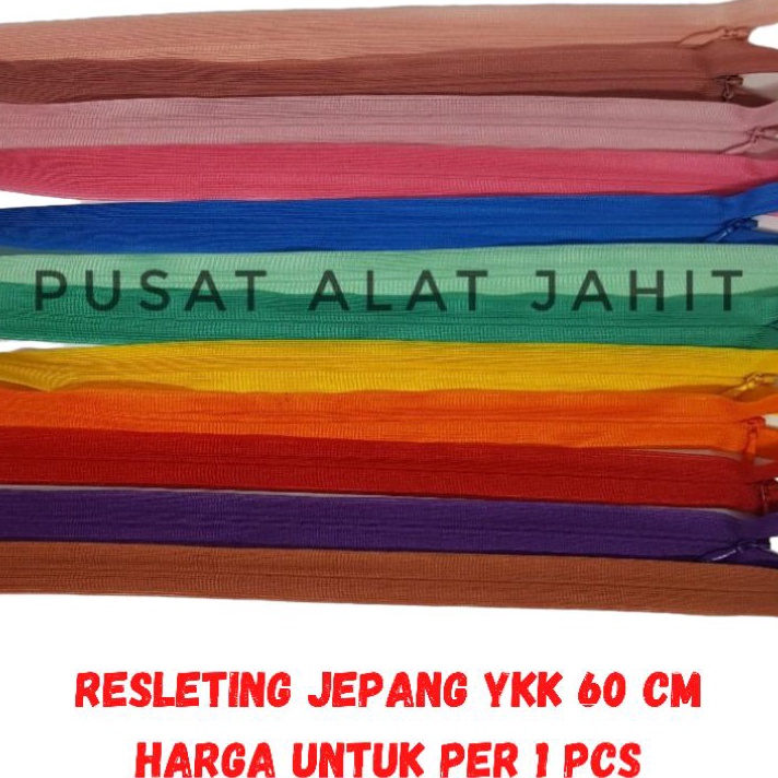 

XKVK2755 7.7 RESLETING JEPANG YKK 60 CM ASLI SLETING JEPANG YKK 60CM ZIPPER YKK ORI