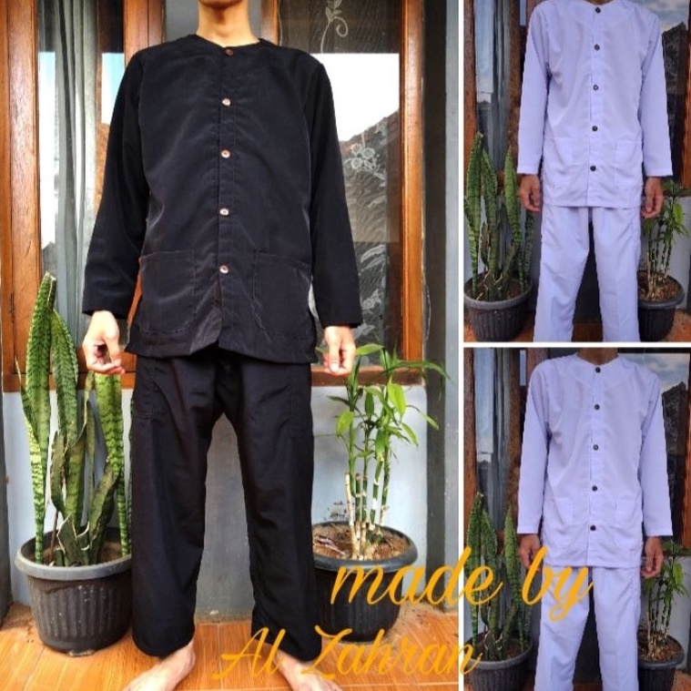 SETELAN (baju + celana)baju pangsi/ adat  / silat /tradisional/kampret /khas sunda pria dewasa