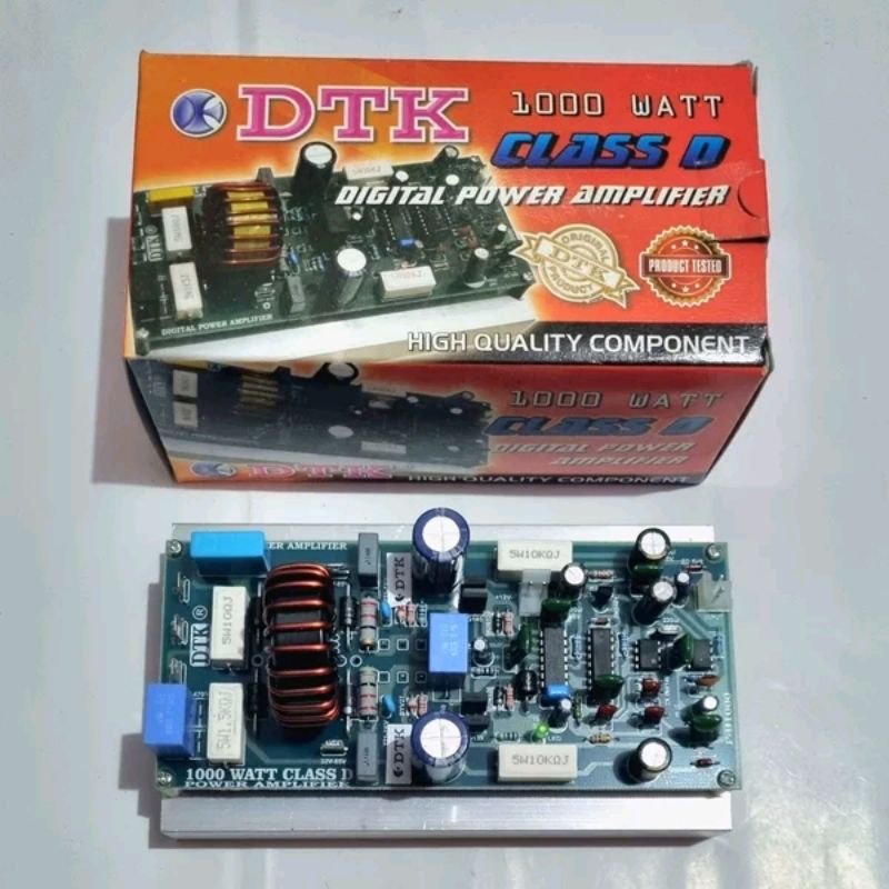 Digital Power Amplifier 1000W Class D High Quality DTK