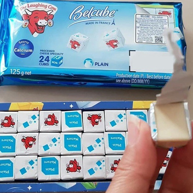 

TPPP8073 (COD )NEW_PRODUCT Belcube Belcubes The Laughing Cow - Keju Kotak mpasi isi 24 pcs