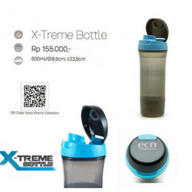 Sale Botol Minum 2 Liter Eco Bottle Tupperware 1L /1,5L/750Ml/500Ml/Fancy Termurah Terlaris
