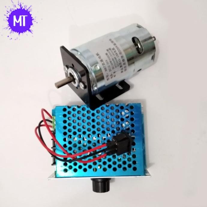 PAKET  DC MOTOR 997 12v -36V + Dimmer DC 40A