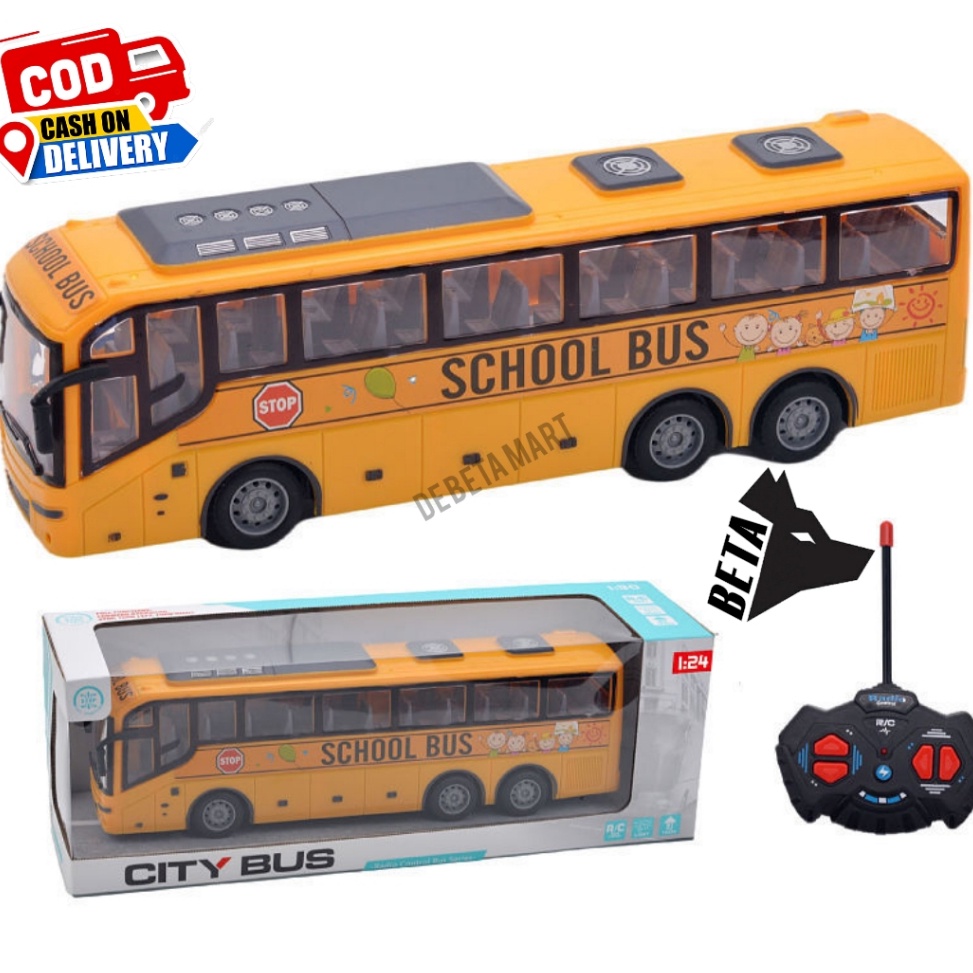 HOT SALE RDR1107 RC Miniatur Bus Indonesia miniatur bus pajangan 1:32 bukan diecast rc truk oleng bu