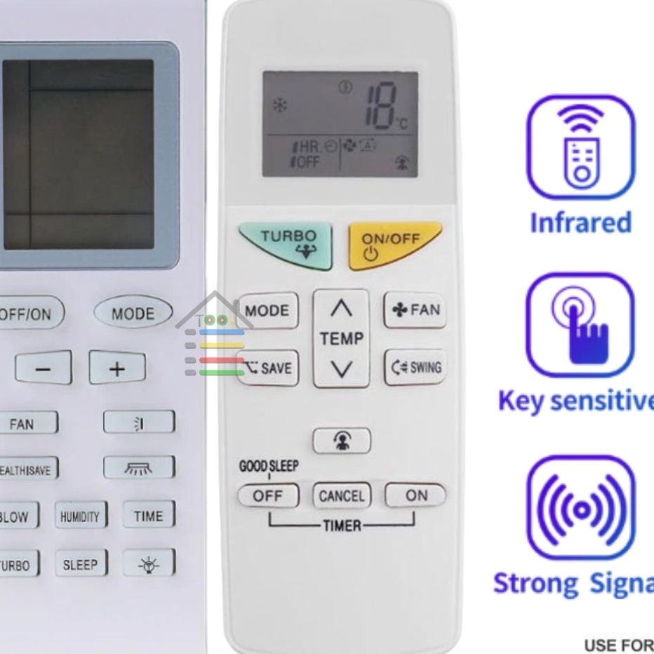 ➹→❆❂ REMOTE AC DAIKIN SPLIT LOW WATT INVERTER MULTIFUNGSI LANGSUNG PAKAI Bestseller