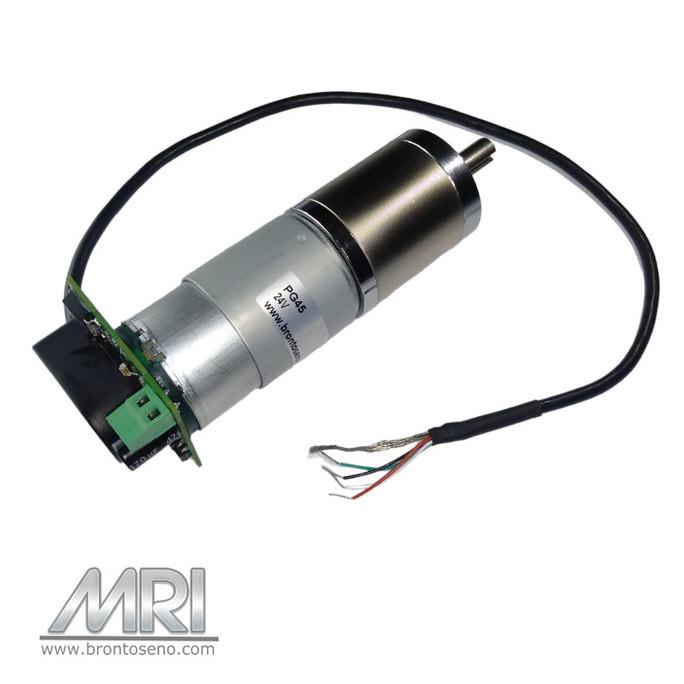 Motor DC PG45 500Rpm 25kgfcm 60W 200PPR encoder + Driver