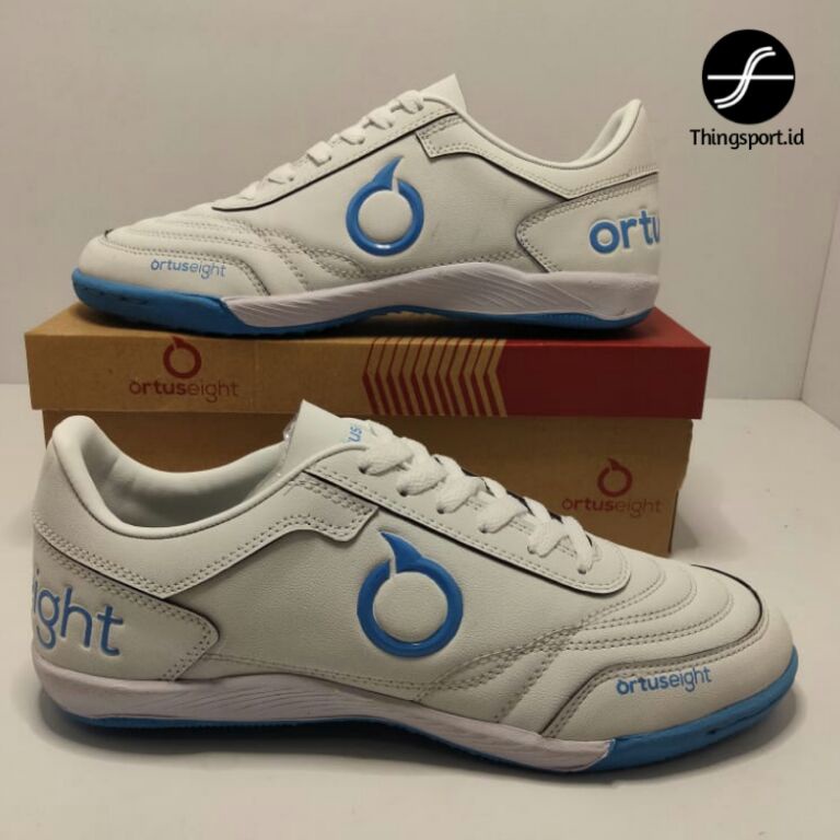Langsung Order Sepatu Futsal Ortus Roulette Warna Putih Size 38-43