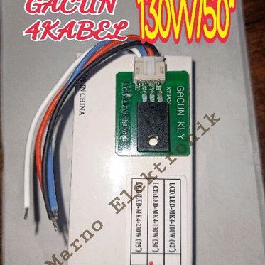 Produk Keren GACUN 4 KABEL 130W 50 INC GACUN 4KABEL 50IN UNTUK MODIF SUPLY LCD LED DLL Sale