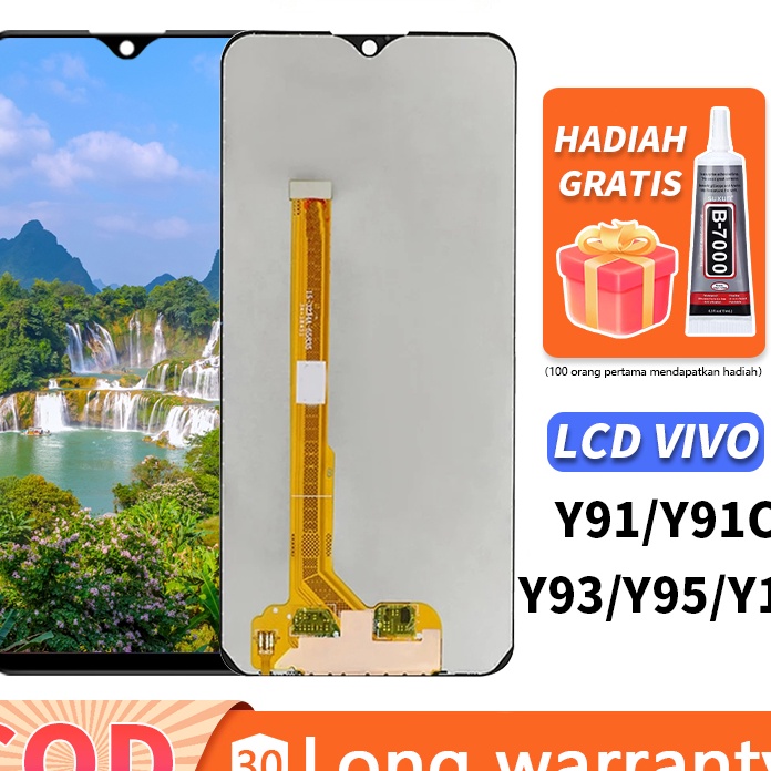 RXQQ5960 (V44859) [ORIGINAL] LCD VIVO Y91 Y91C Y95 Y93 Fullset Touchscreen Y91i Y93S Y1S U1 ORI Touch Screen Digitizer Layar Sentuh Versi Tinggi