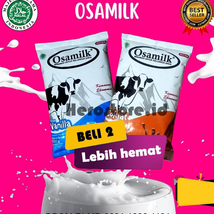 

TYWX6768 READY STOK SUSU OSAMILK ORIGINAL 100% Penggemuk Badan & Penambah Nafsu Makan 500 g