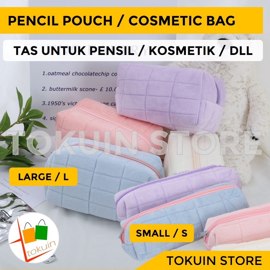 

amyv -97 Tempat Pensil Kotak Pensil Tas Kosmetik Pillow Pencil Case Pouch Make Up Alat Tulis Travel Bag 12