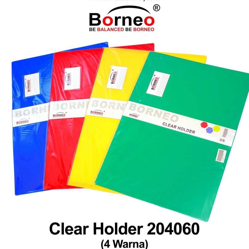 

FRSG1637 Ready Stok Clear Holder / Display Book Borneo Isi 40 Pocket