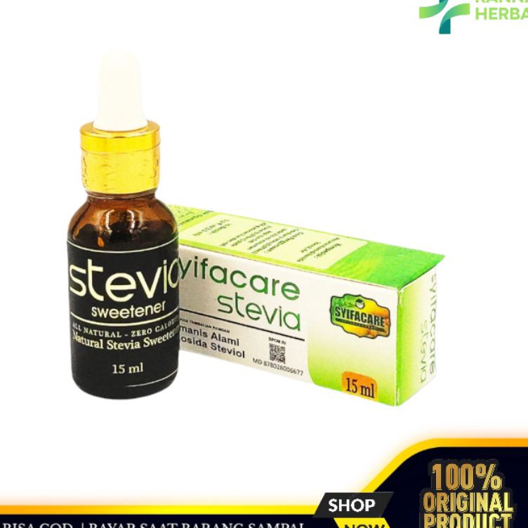 

➾❈❁ Gula Nol Kalori Stevia Cair | Syifa Care Asli Laris