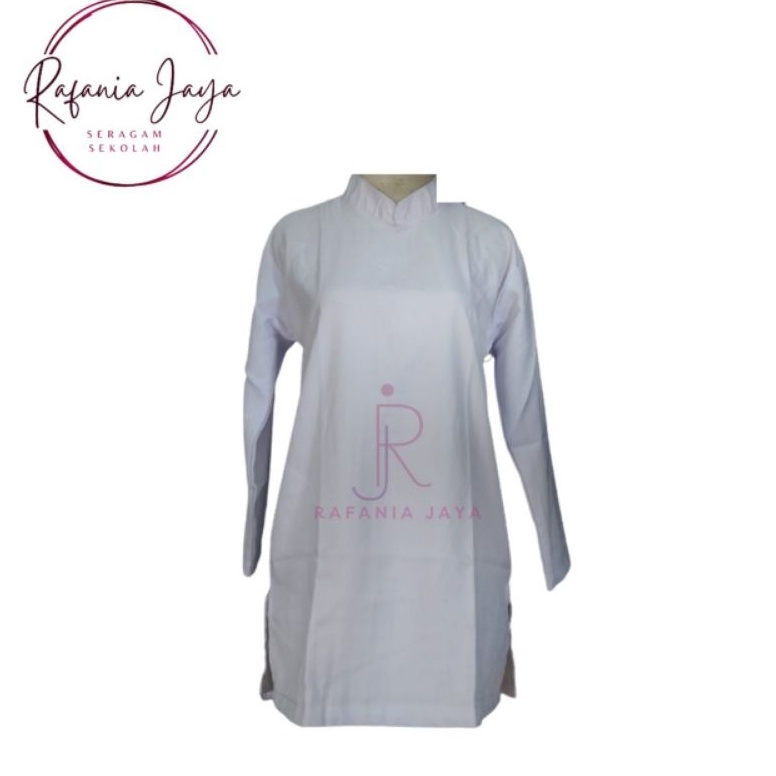 Langsung Order Baju Putih Kurung Padang Muslim Sekolah SD SMP SMA Umum Bahan Twist Seragam Sekolah B