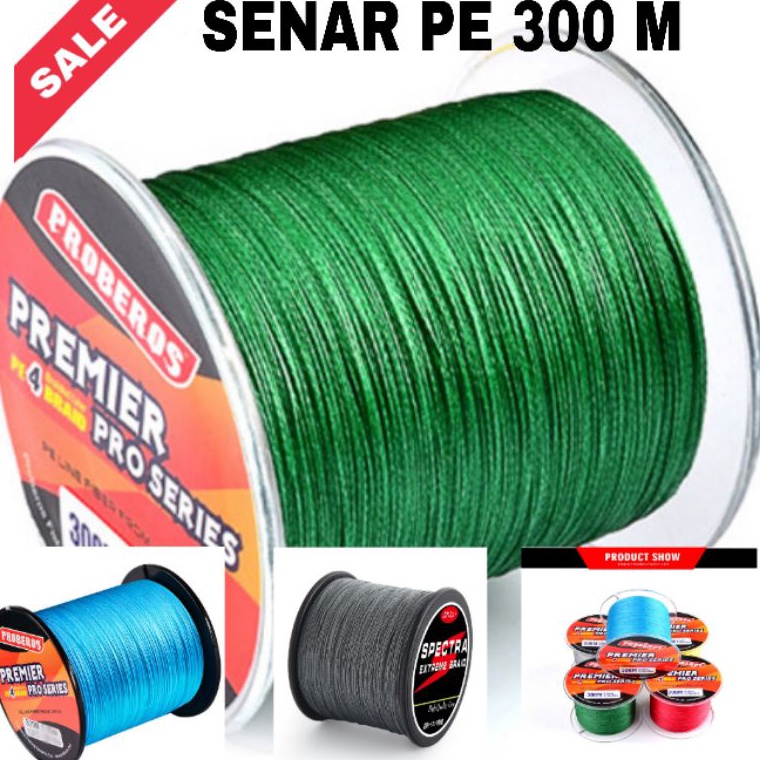 Viral Benang PE / senar pancing PE 300meter