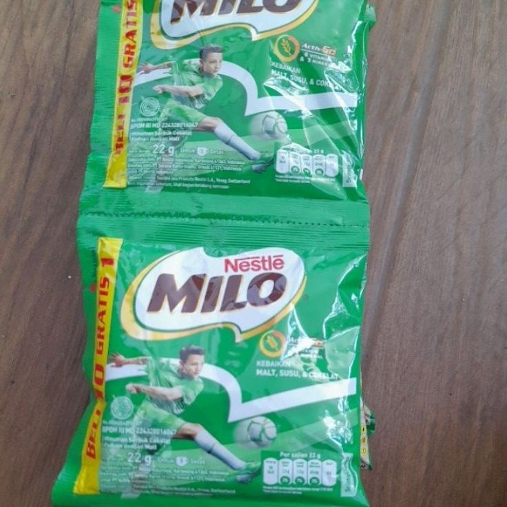 

MDYQ5603 [PROMO SALE!!!] MILO 22 Gr 1 renceng ( 10 +1 )
