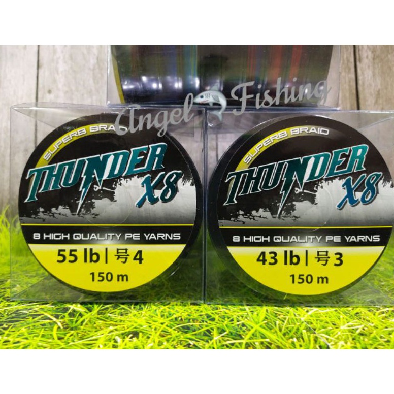 PALING DICARI Senar PE THUNDER X8 (150M) Senar X8 termurah CONEXTING