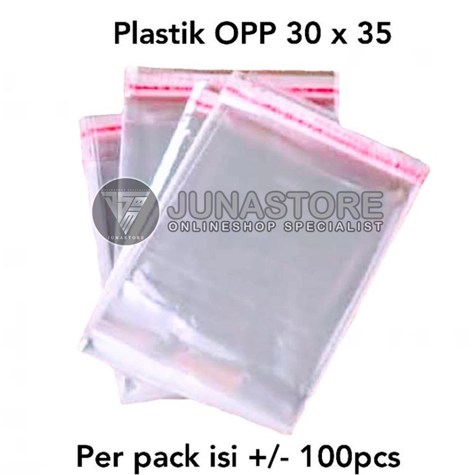 

98 Plastik OPP 30 x 35 / Plastik OPP Baju 30 x 35 ➥Best Produk