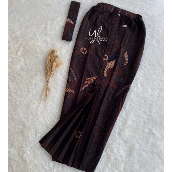 ✬Ready Stok Rok Span Wiru /Wiron Batik | Bawahan Jarik Batik | Kamen Jadi Wiron V61