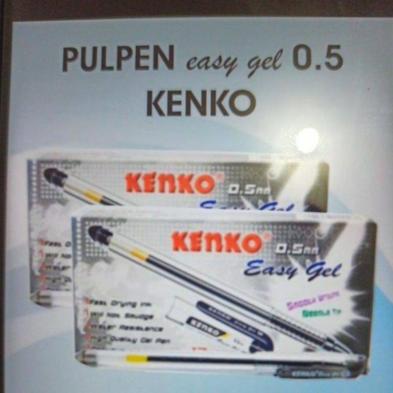 

Buruan beli Pulpen Kenko Easy Gel 0.5 PRI