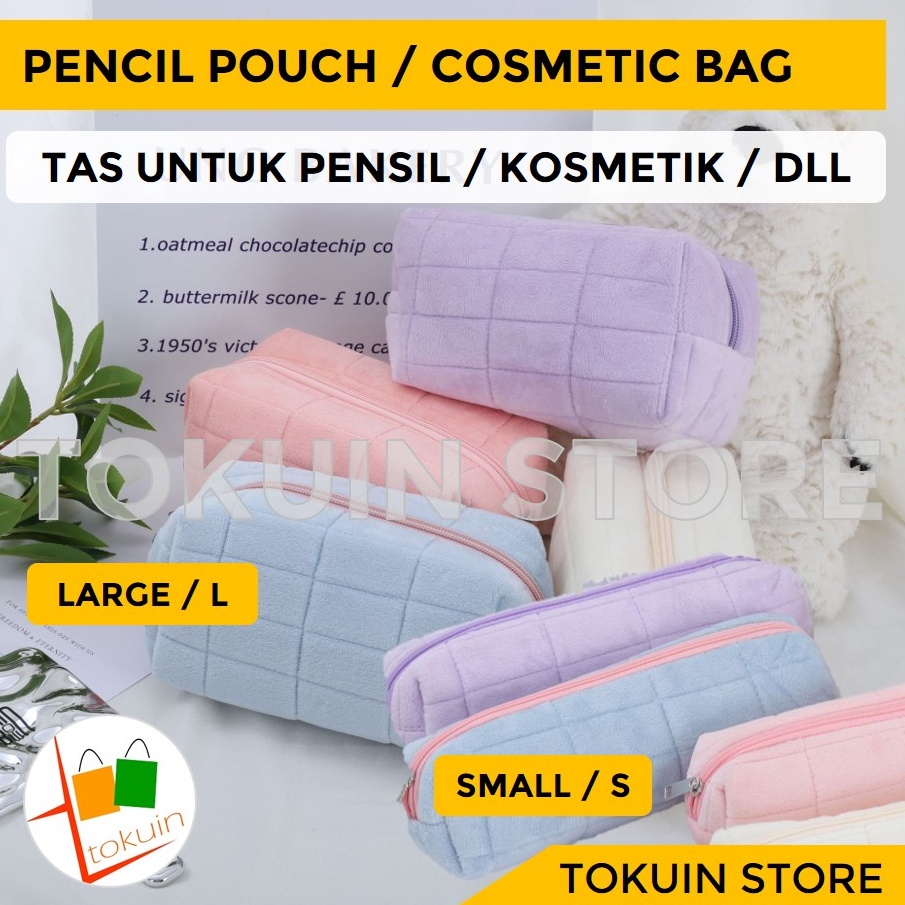 

➽Ready Stok✧➙ Tempat Pensil Kotak Pensil Tas Kosmetik Pillow Pencil Case Pouch Make Up Alat Tulis Travel Bag 086