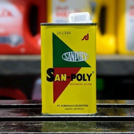 SANPOLY Wax Pengkilap Body Mobil Motor Silicone Polish