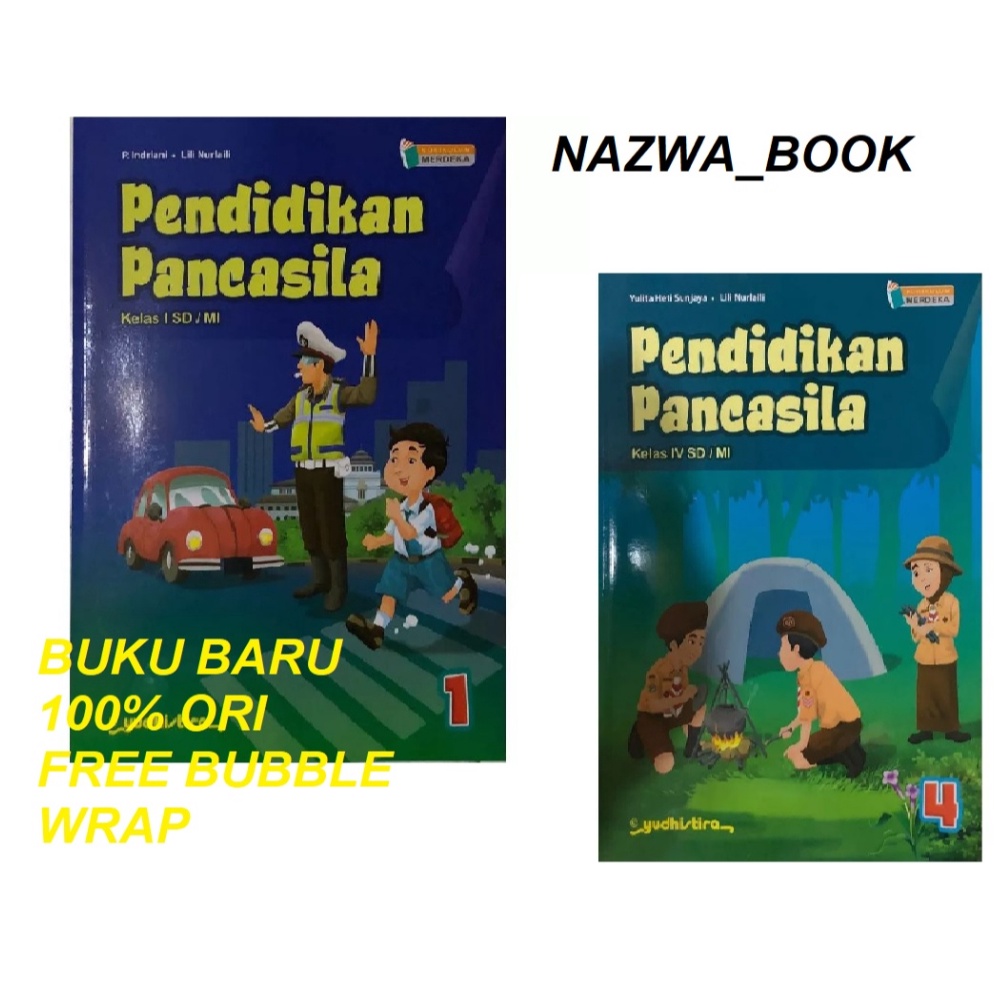 

BUKU PENDIDIKAN PANCASILA KURMER KLS 1&4 YUDHISTIRA 5071