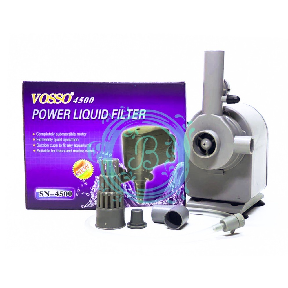 PALING DICARI Vosso SN-2600 Dulunya SN-4500  Pompa Aquarium Pompa Kolam Pompa Hidroponik Vosso SN 45