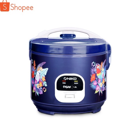 ・Lvk Niko Rice Cooker Mini 1.2 Liter Mejikom 3In1 Oishi Amazon Penanak Nasi j Produk Premium ♣.