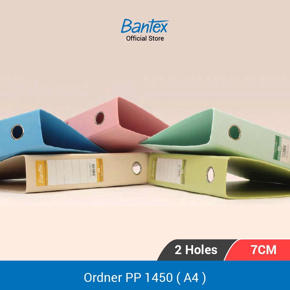 

Model baru Bantex Lever Arch File Ordner PP A4 7 Pastel colours #1450 40