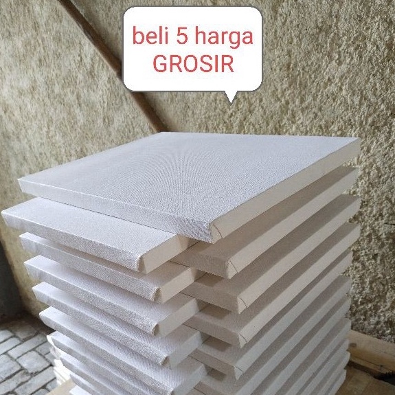 

doks -44 Kanvas Lukis Media Lukis 30cm x 40cm Warna Putih Good Quality. Grosir! Terima Proyek Besar 248