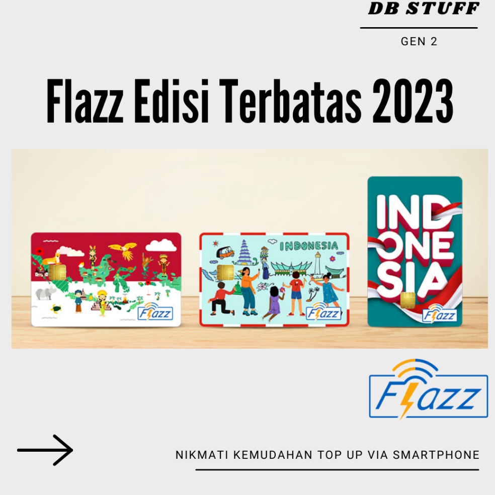 Siap Kirim Flazz BCA GEN 2 ORI Edisi Terbatas - SUPPORT NFC