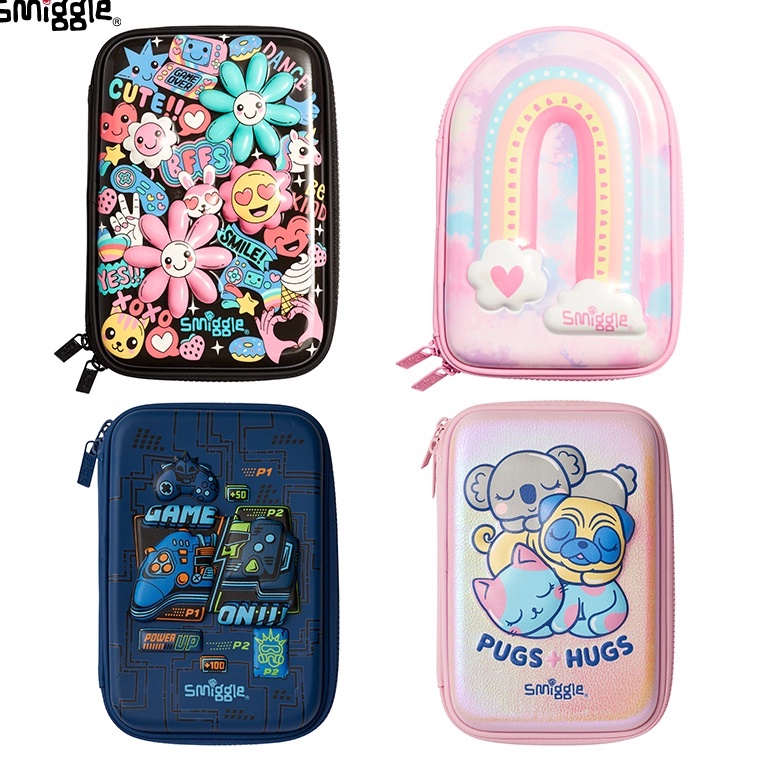 

[PROMO LLA3] Kotak Pensil SMIGGLE Hardtop Unicorn Pencil Case Cewek 150