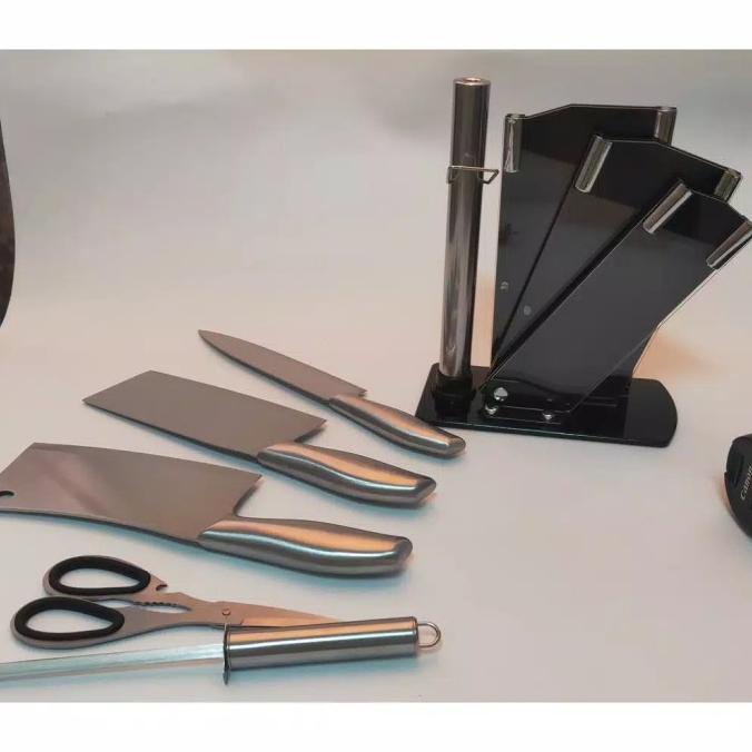 Pisau Dapur Stainless Steel SET Alat Masak