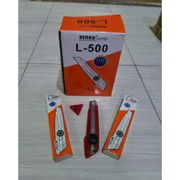 

↓Model Baru❃ Cutter L-500 Kenko | Cutter bagus Q88 ☈