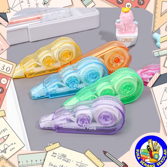 

ywki -21 Correction Tape / Pita Koreksi (6pcs) ST0005 66