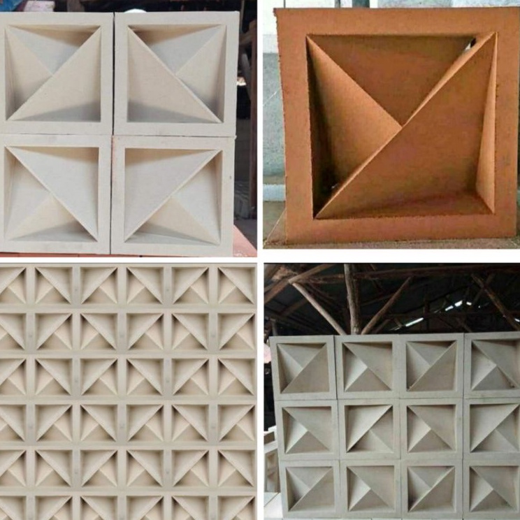 Promosi MenarikGg5G0 Roster beton/roster beton minimalis/roster motif arau 2sisi