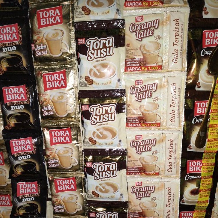 

RCCP9019 DISKON!!!!!!! Torabika Susu/Duo/Jahe/Creamy/Cappuccino isi 10 pcs