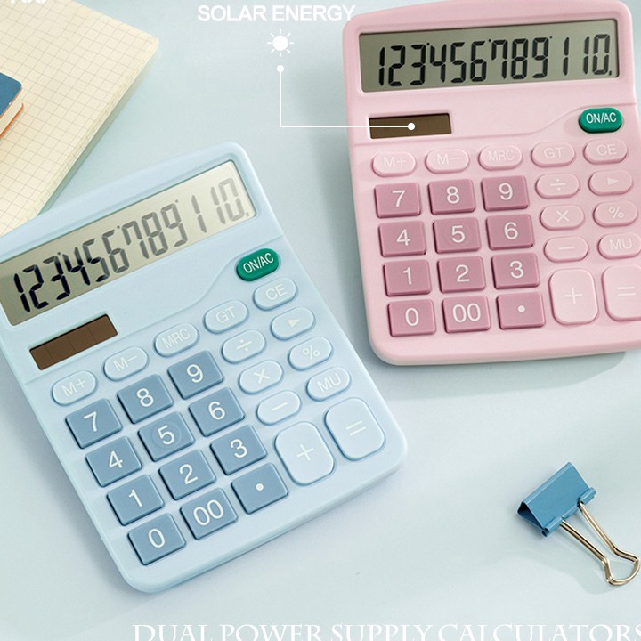 

Terbaru☆← Permen Warna Kalkulator Perlengkapan Kantor Siswa Portabel Sederhana Kalkulator Catu Daya Ganda-cakivskl6z T75