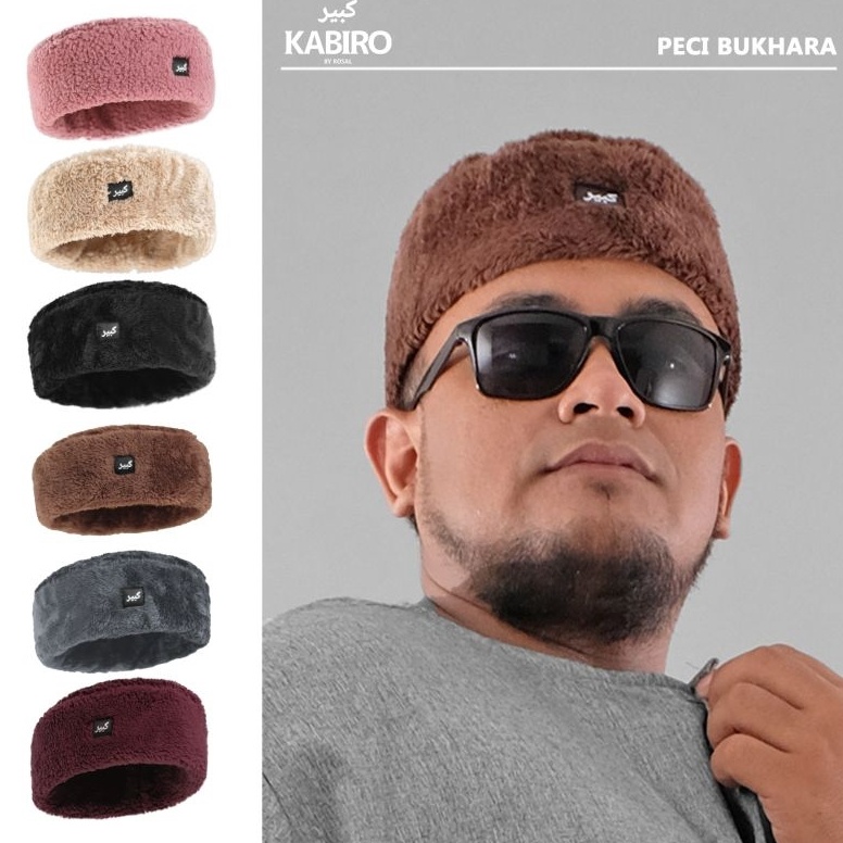 Chekout [ ORIGINAL - BISA COD ] ROSAL KABIRO Peci Bukhara - Peci Bulu Rusia - Khabib Nurmagenov